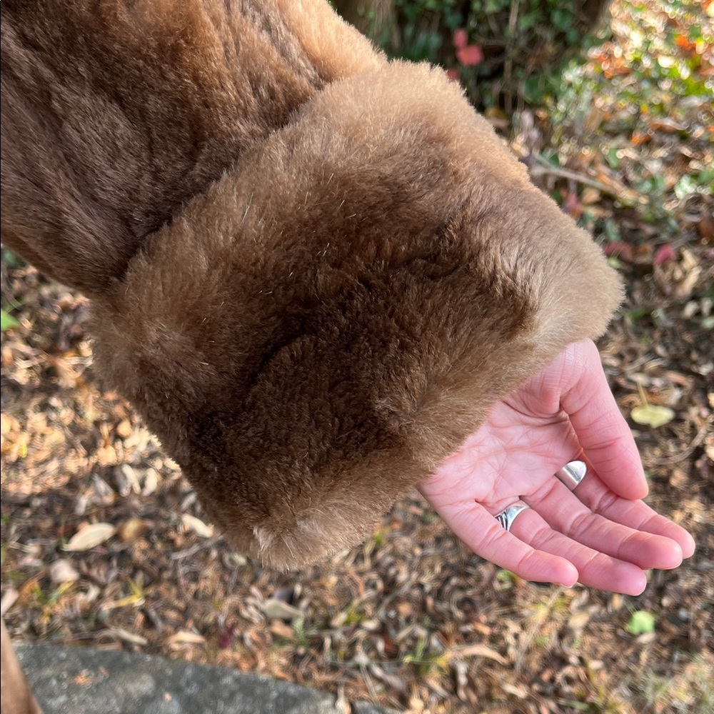 Luxurious Rabbit Fur Coat - Picture 4 of 15